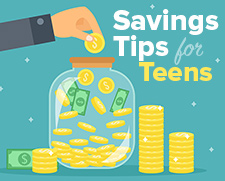 Savings Tips for Teens