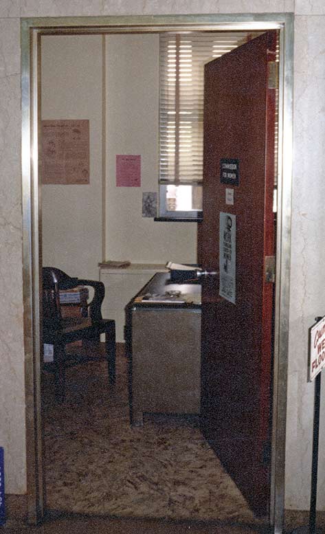 lobby of the county office